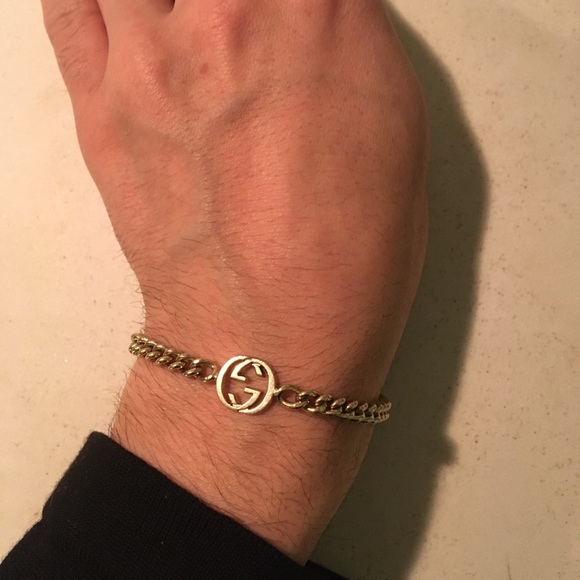 Gucci Jewelry - Gucci GG logo bracelet